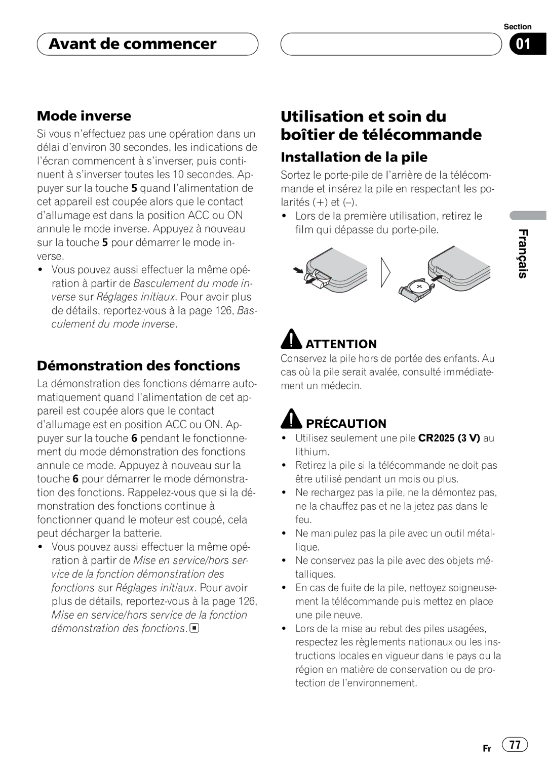 Pioneer DEH-P7700MP operation manual 