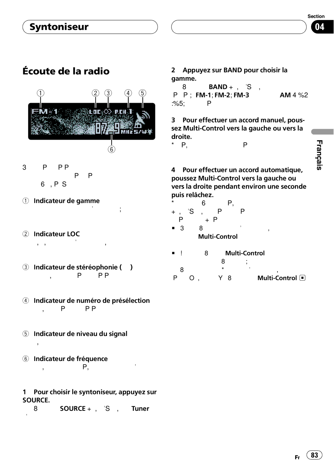 Pioneer DEH-P7700MP operation manual 