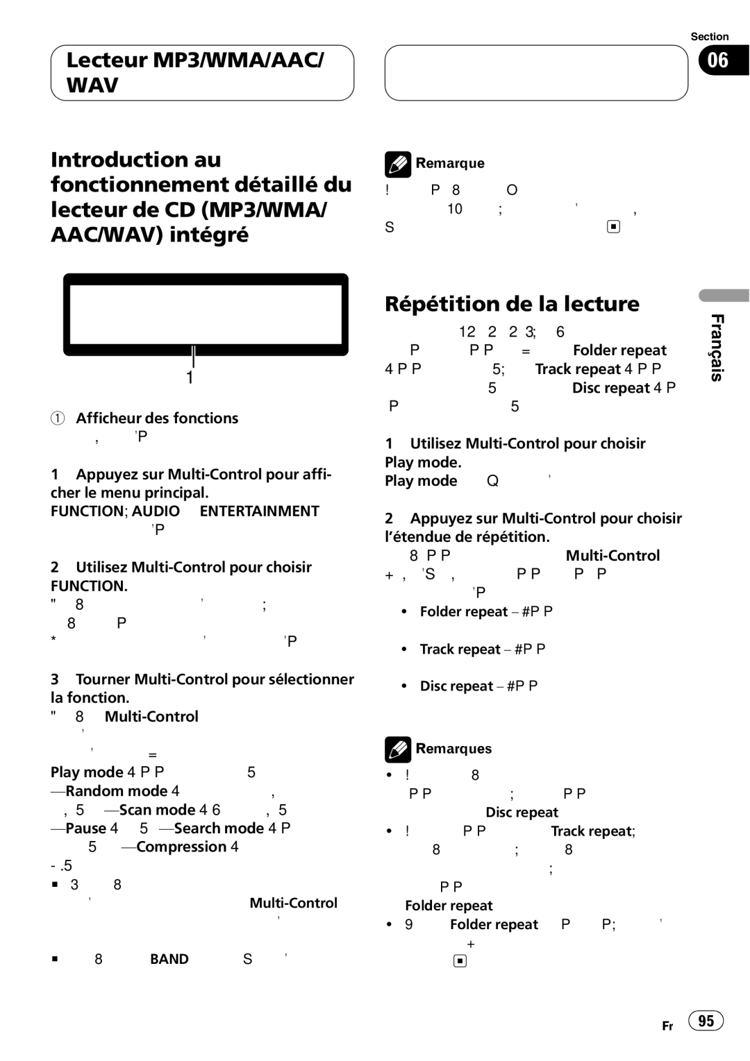 Pioneer DEH-P7700MP operation manual 