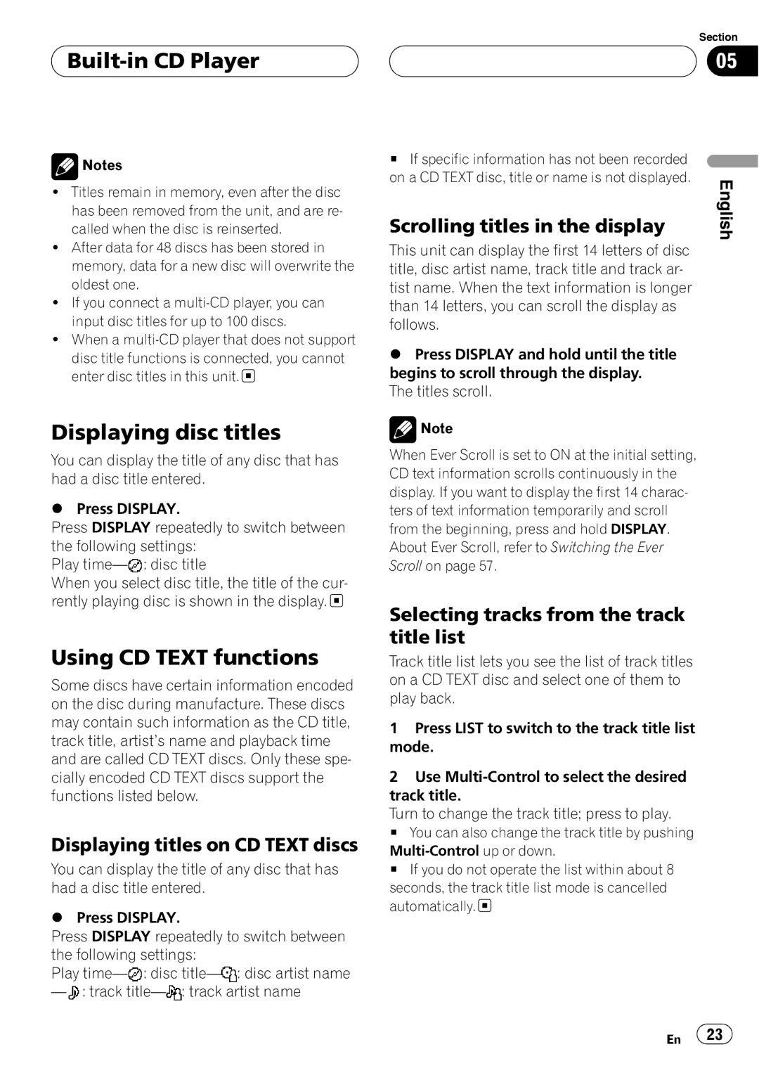 Pioneer DEH-P770MP operation manual 