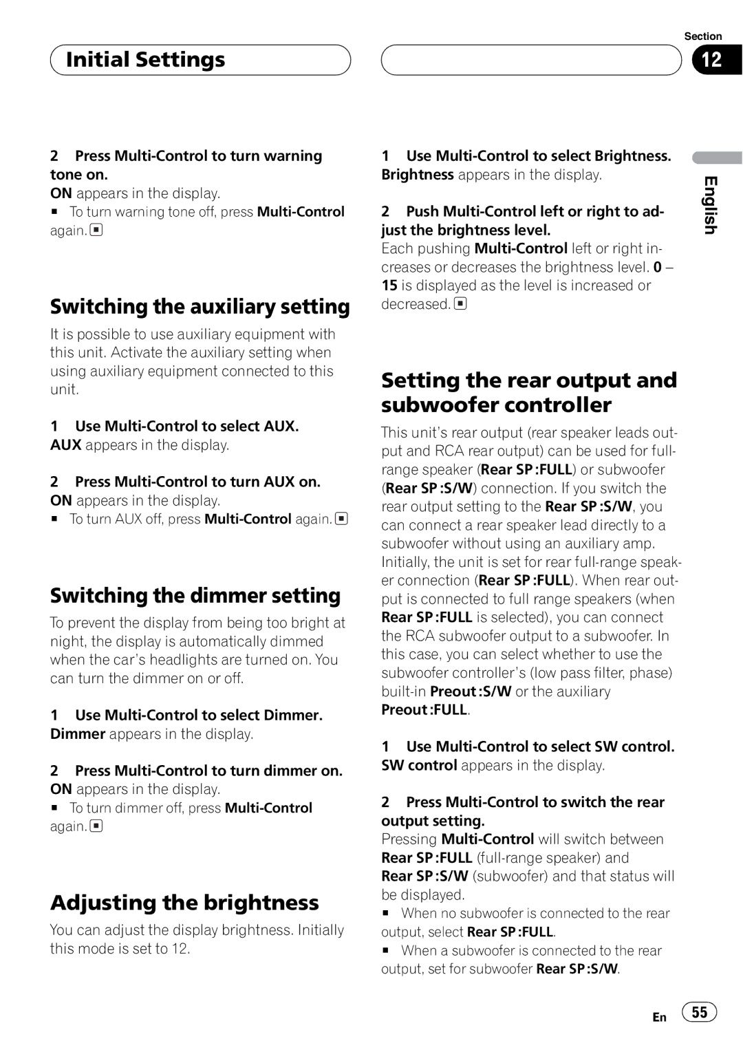 Pioneer DEH-P770MP operation manual 