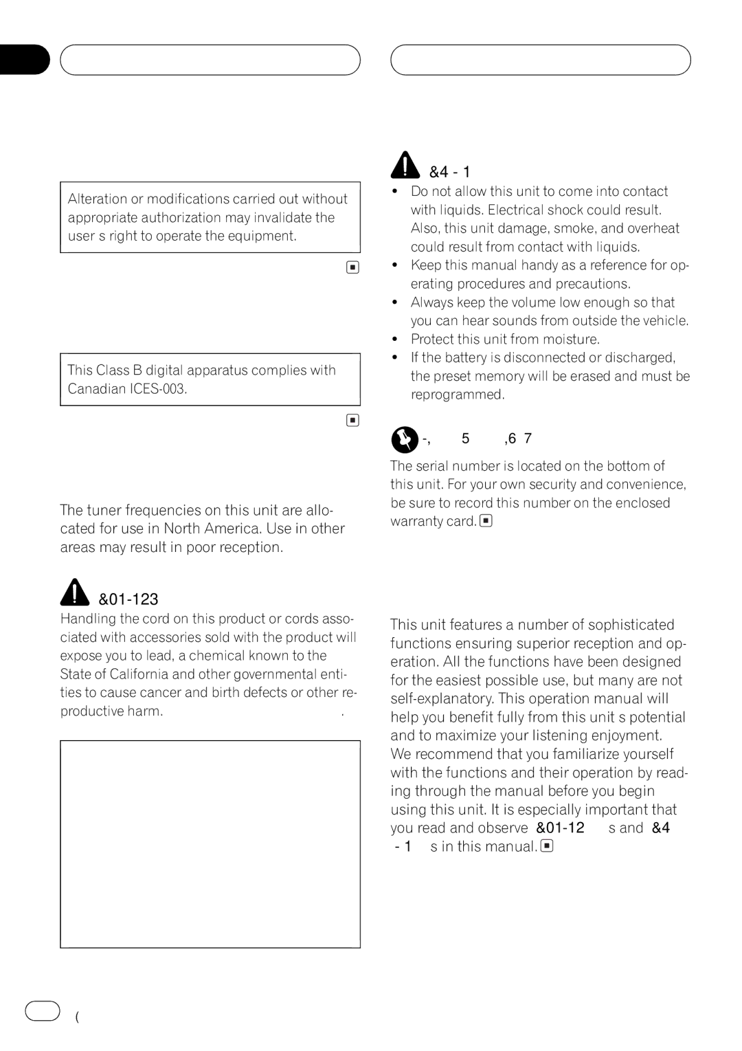 Pioneer DEH-P770MP operation manual 