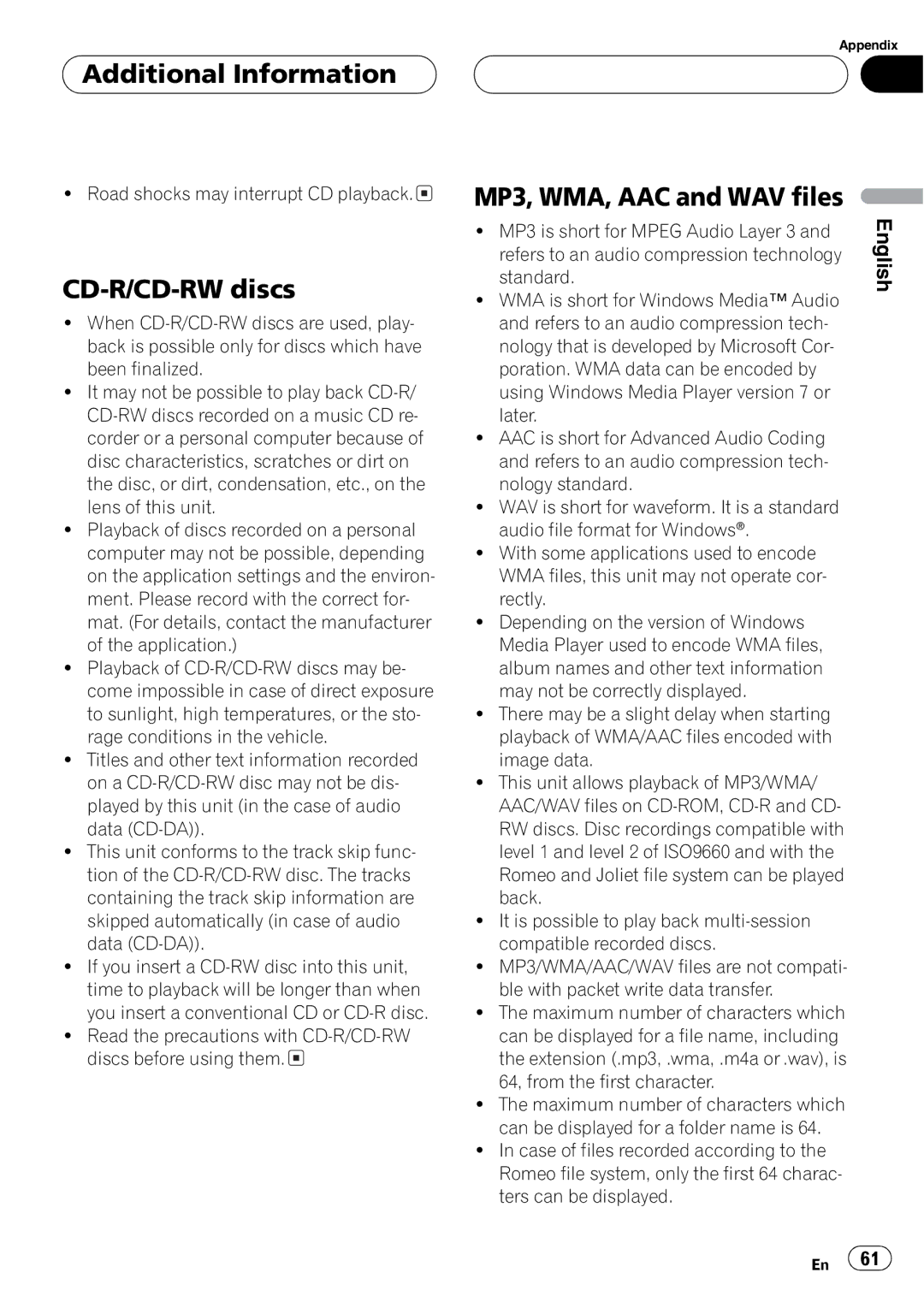 Pioneer DEH-P770MP operation manual 