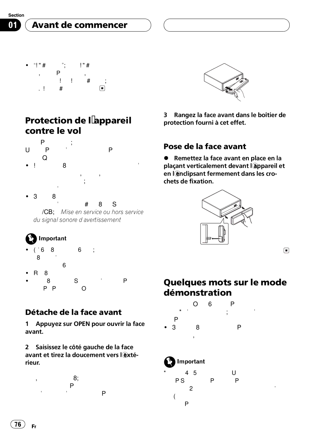 Pioneer DEH-P770MP operation manual 