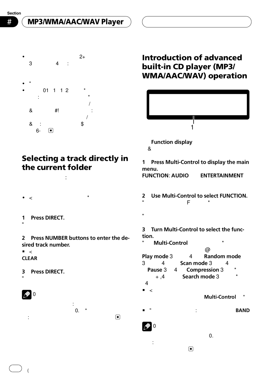 Pioneer DEH-P7750MP operation manual 