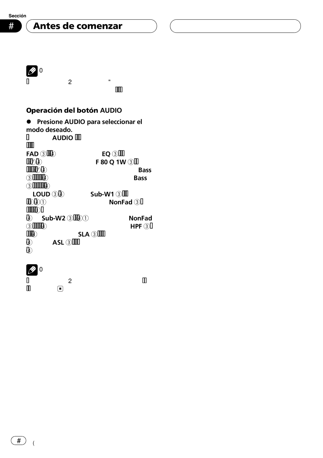 Pioneer DEH-P7750MP operation manual + + 