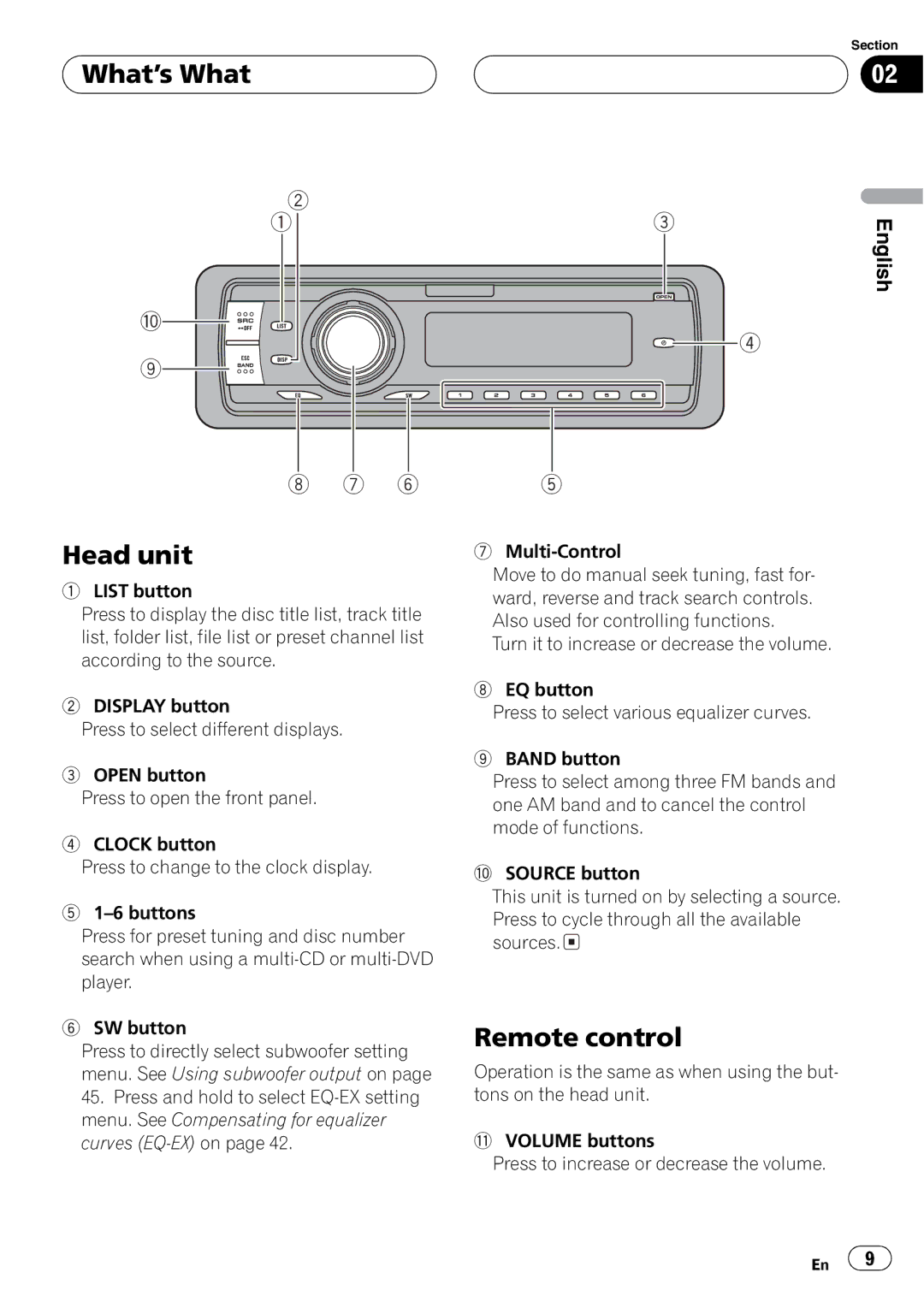 Pioneer DEH-P7750MP operation manual 