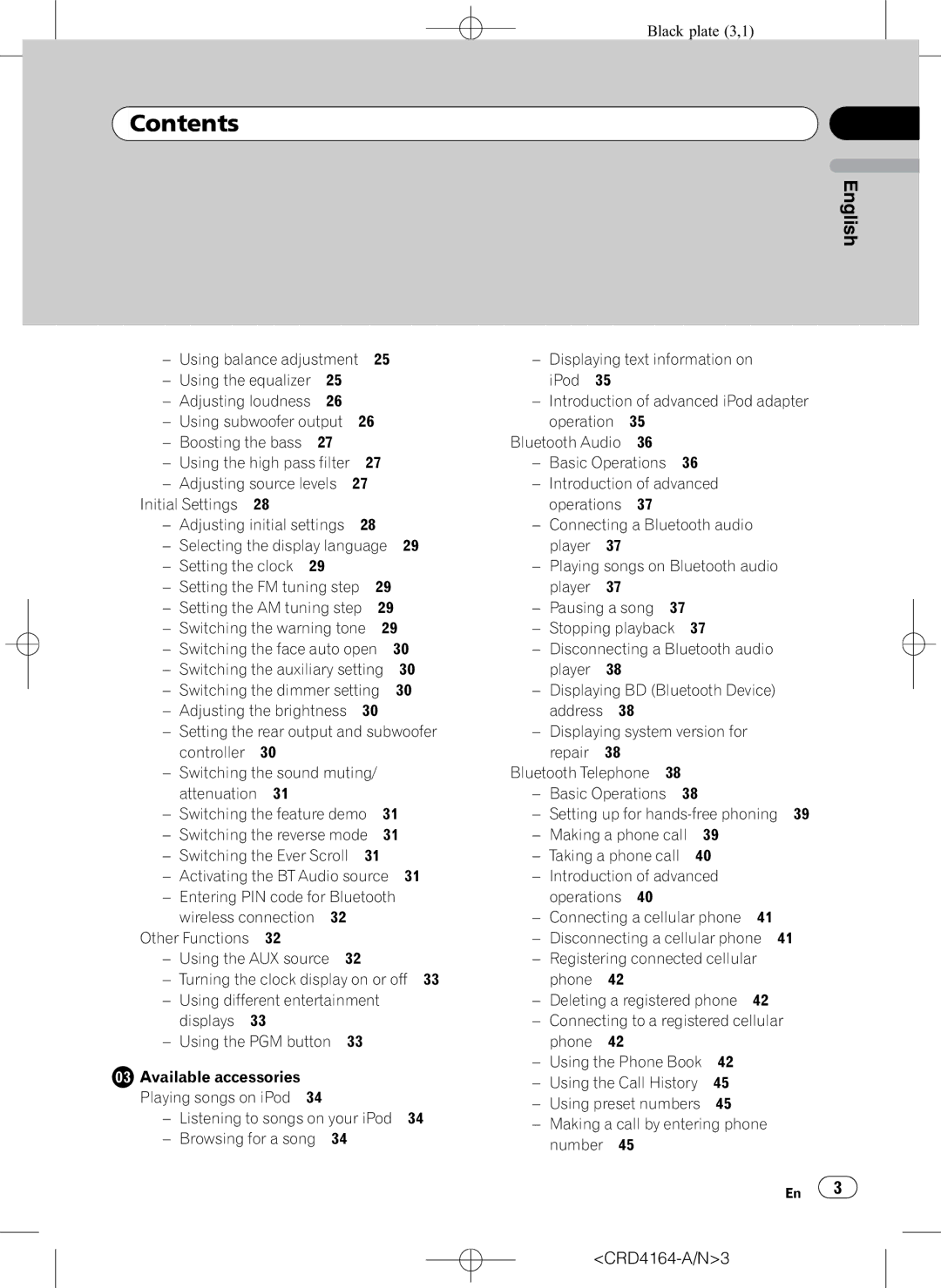 Pioneer DEH-P7950UB Bluetooth Audio, Introduction of advanced Initial Settings Operations, Making a phone call 