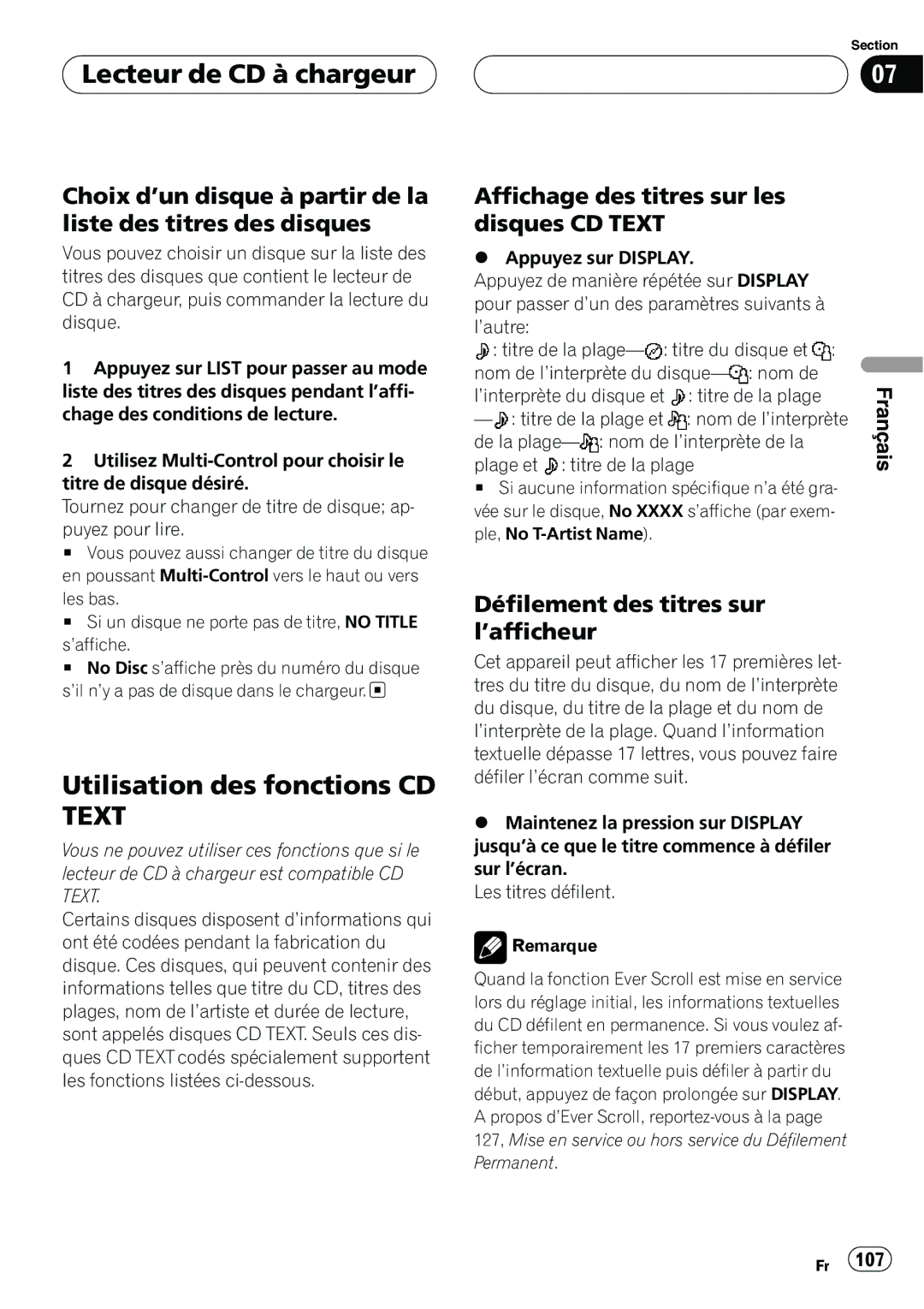 Pioneer DEH-P80MP operation manual 