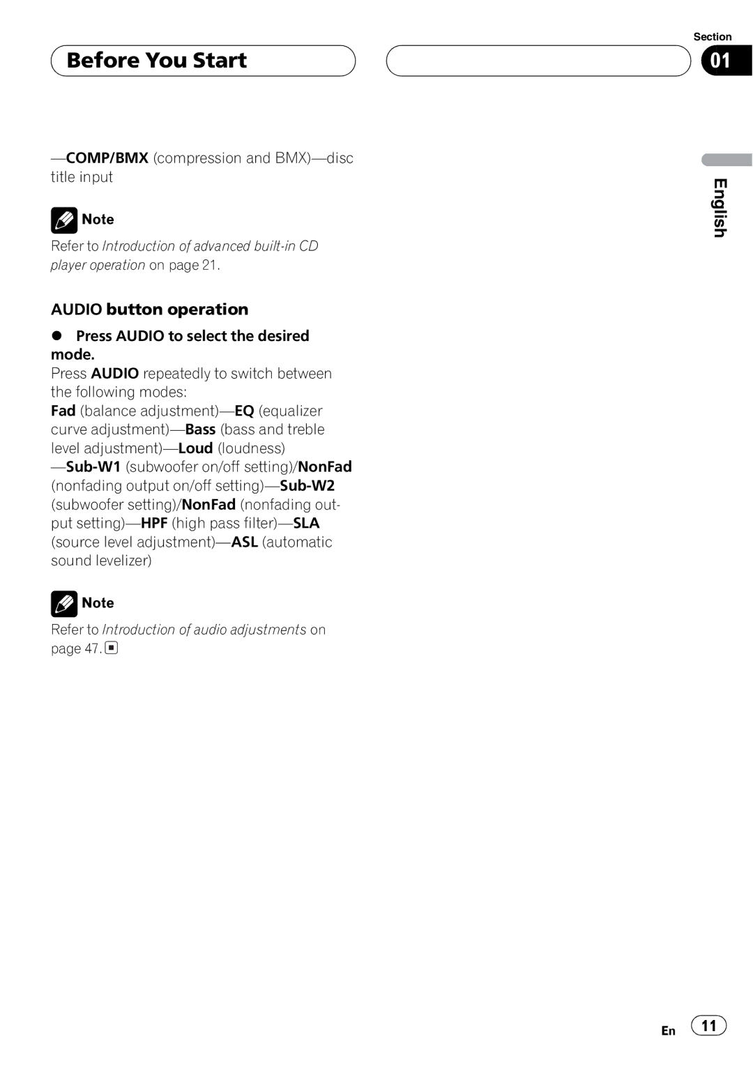 Pioneer DEH-P80MP operation manual 