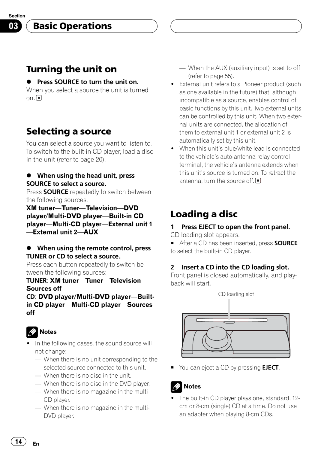 Pioneer DEH-P80MP operation manual 