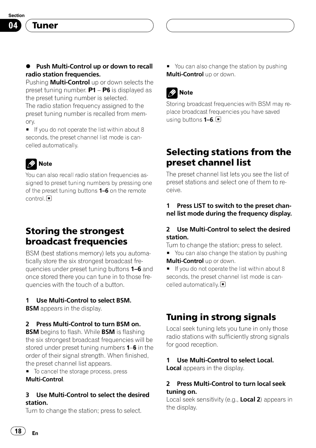 Pioneer DEH-P80MP operation manual 