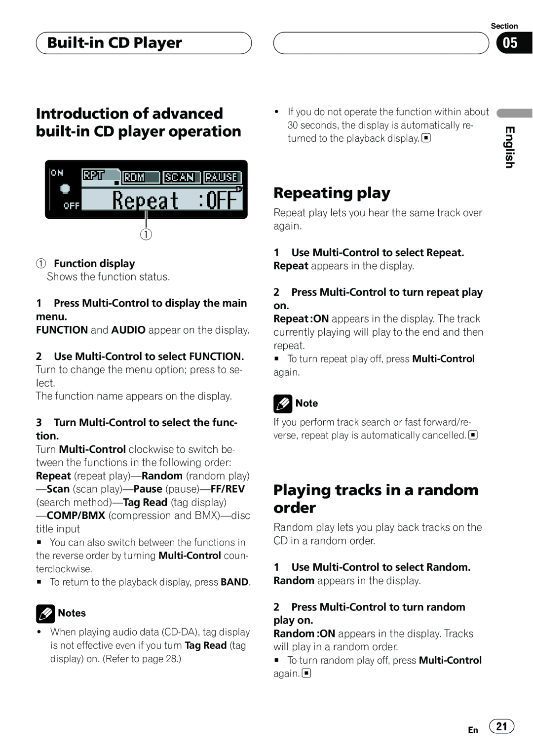 Pioneer DEH-P80MP operation manual 