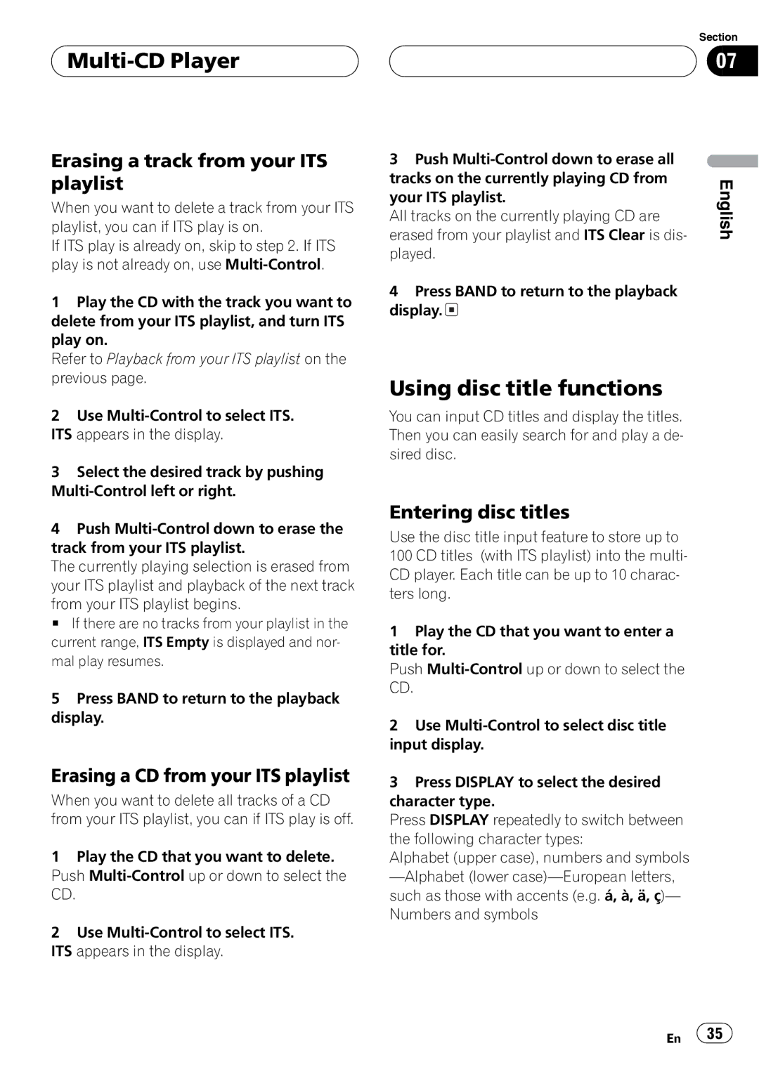 Pioneer DEH-P80MP operation manual 