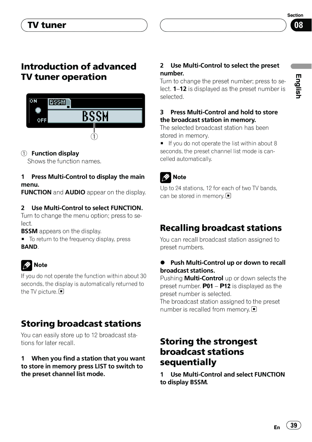 Pioneer DEH-P80MP operation manual 