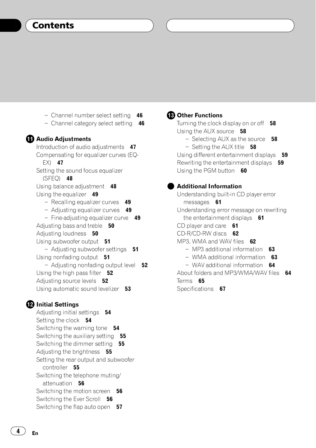 Pioneer DEH-P80MP operation manual 