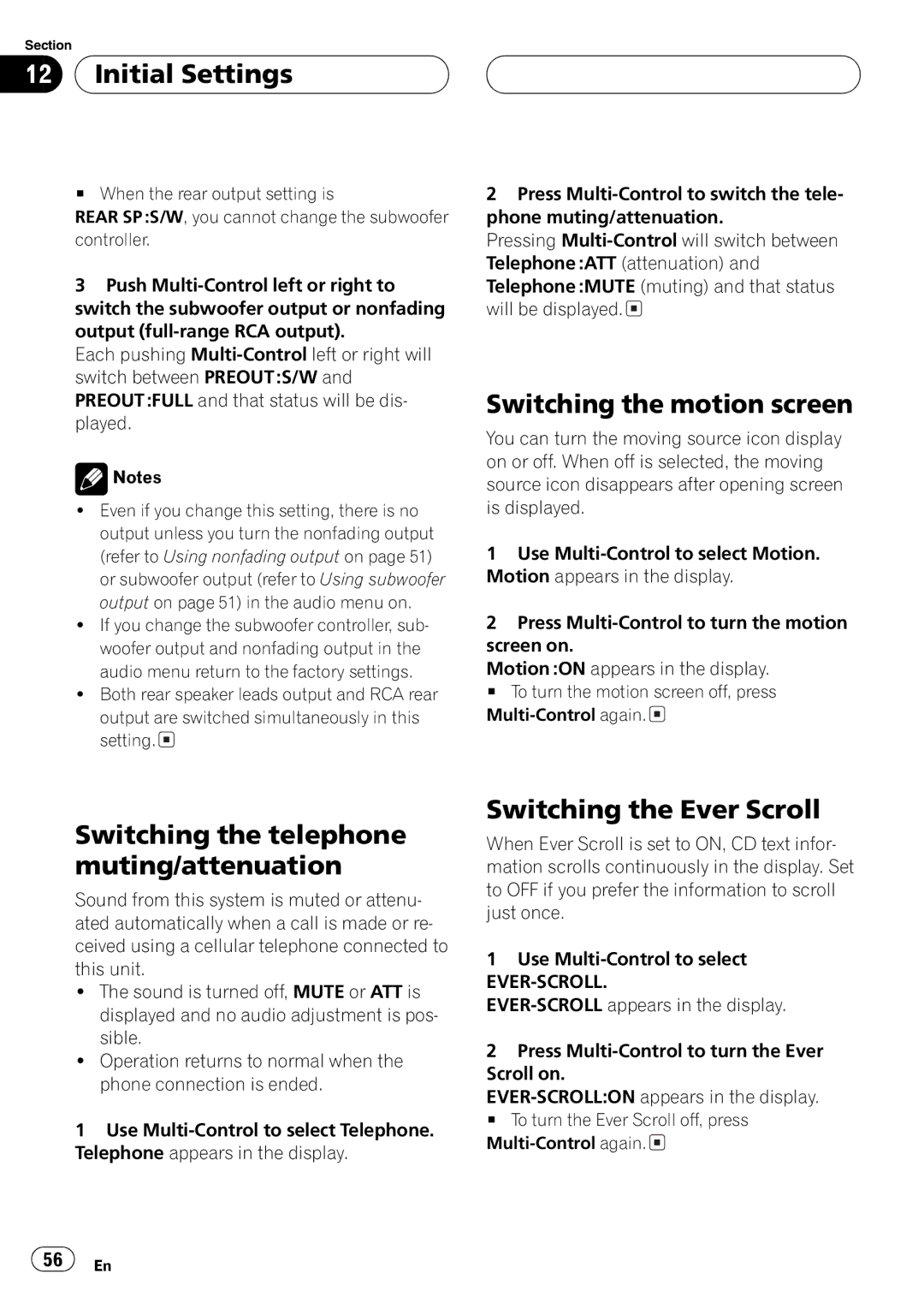 Pioneer DEH-P80MP operation manual 