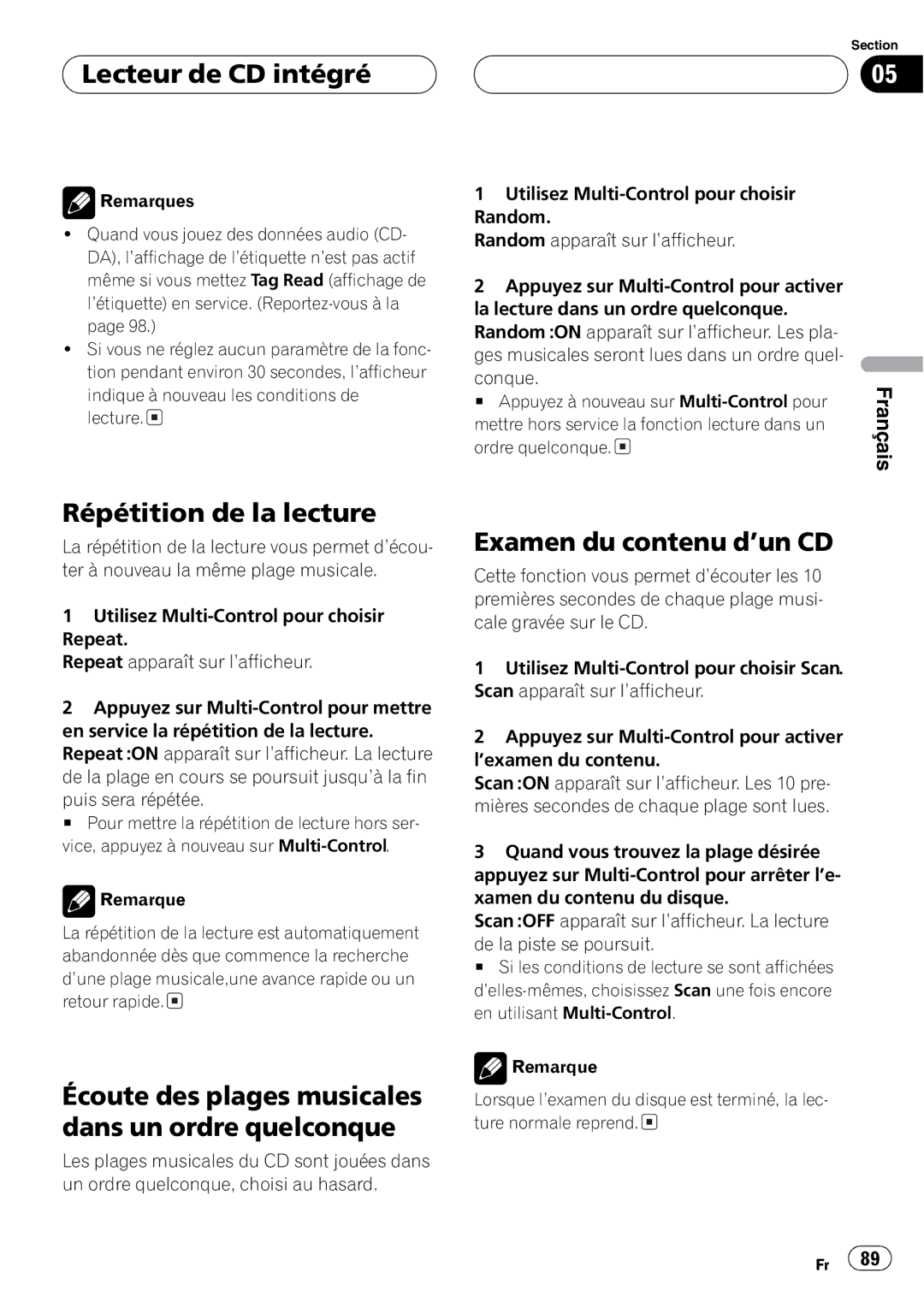 Pioneer DEH-P80MP operation manual 