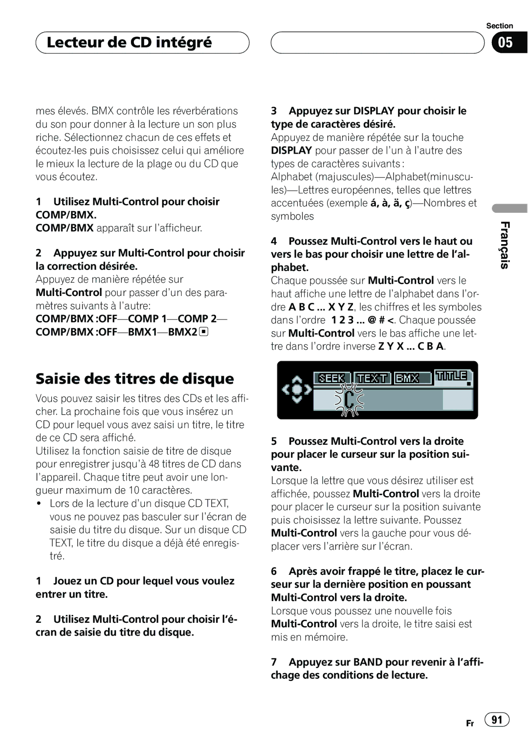 Pioneer DEH-P80MP operation manual 