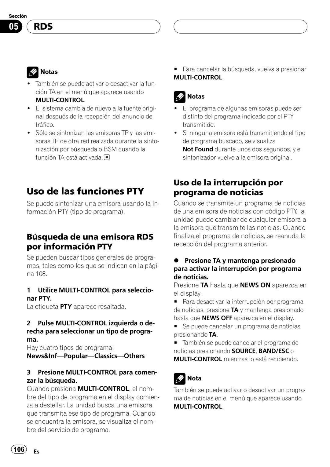 Pioneer DEH-P8600MP operation manual 