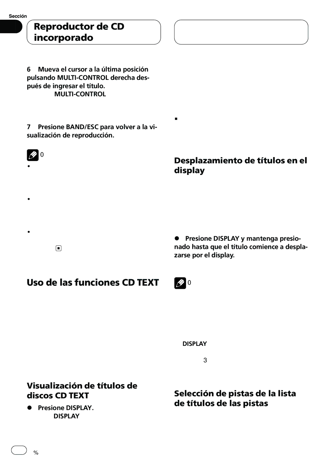 Pioneer DEH-P8600MP operation manual + % 