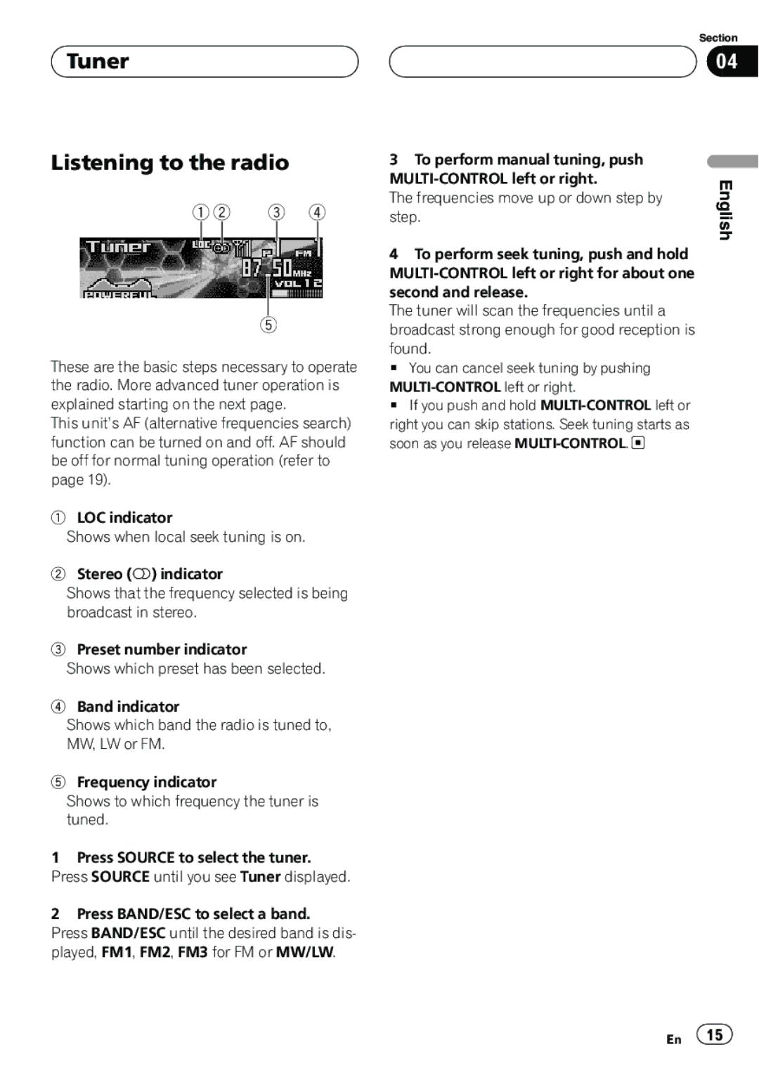 Pioneer DEH-P8600MP operation manual 