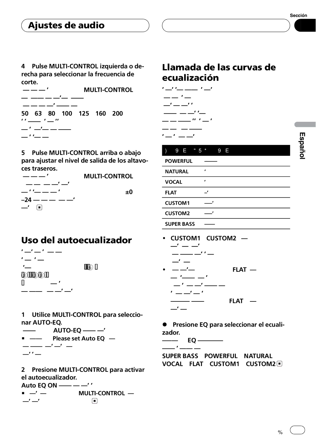 Pioneer DEH-P8600MP operation manual + + + % 