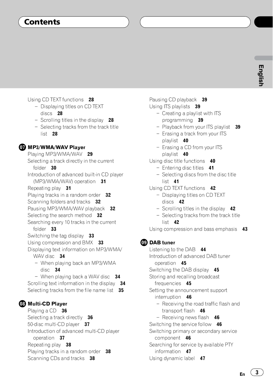 Pioneer DEH-P8600MP operation manual 