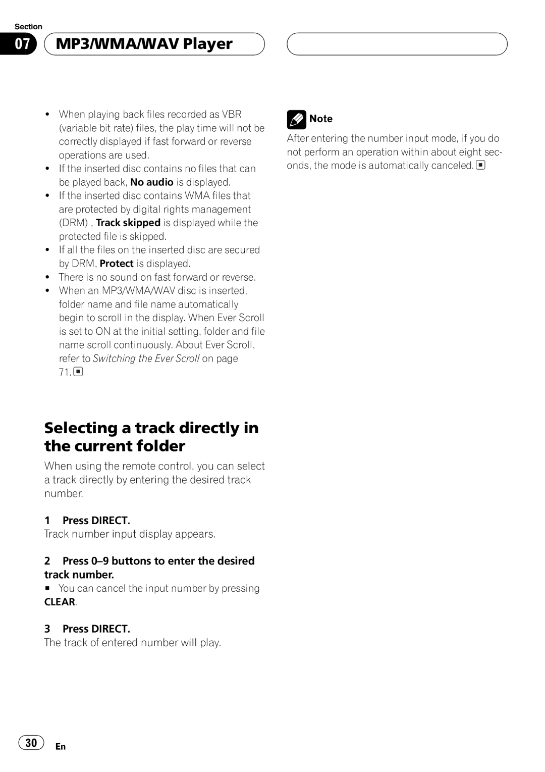 Pioneer DEH-P8600MP operation manual 