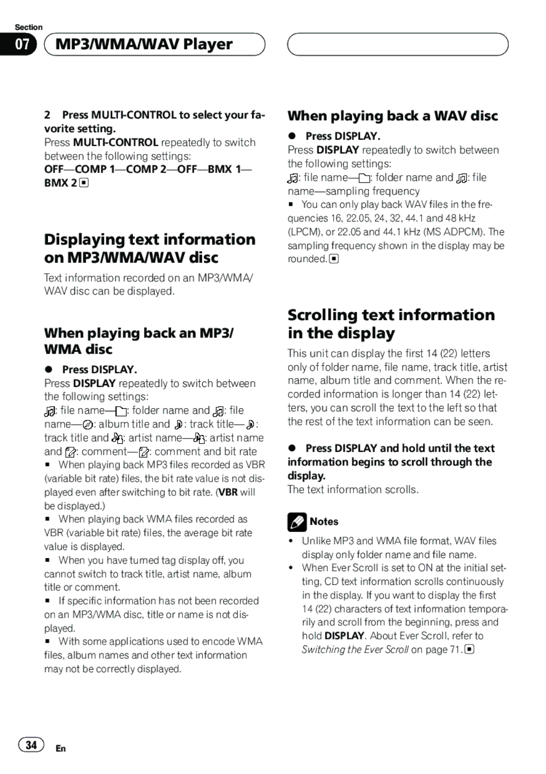 Pioneer DEH-P8600MP operation manual 