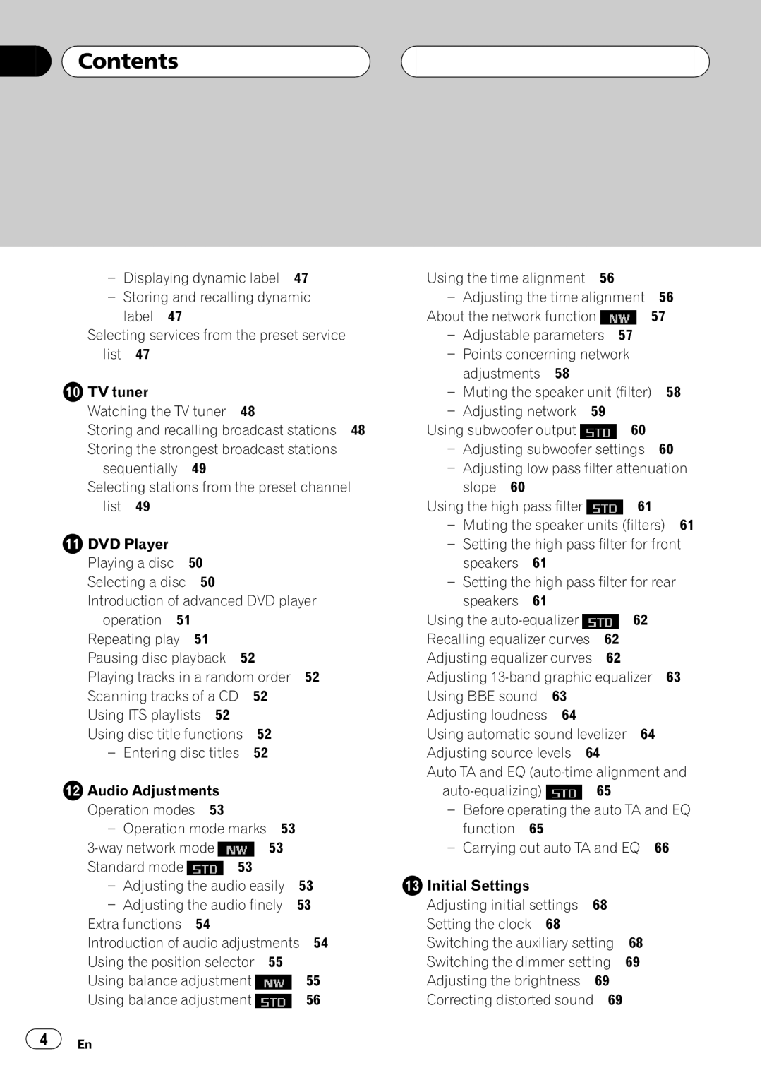 Pioneer DEH-P8600MP operation manual 