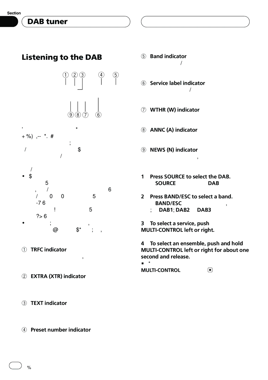 Pioneer DEH-P8600MP operation manual 