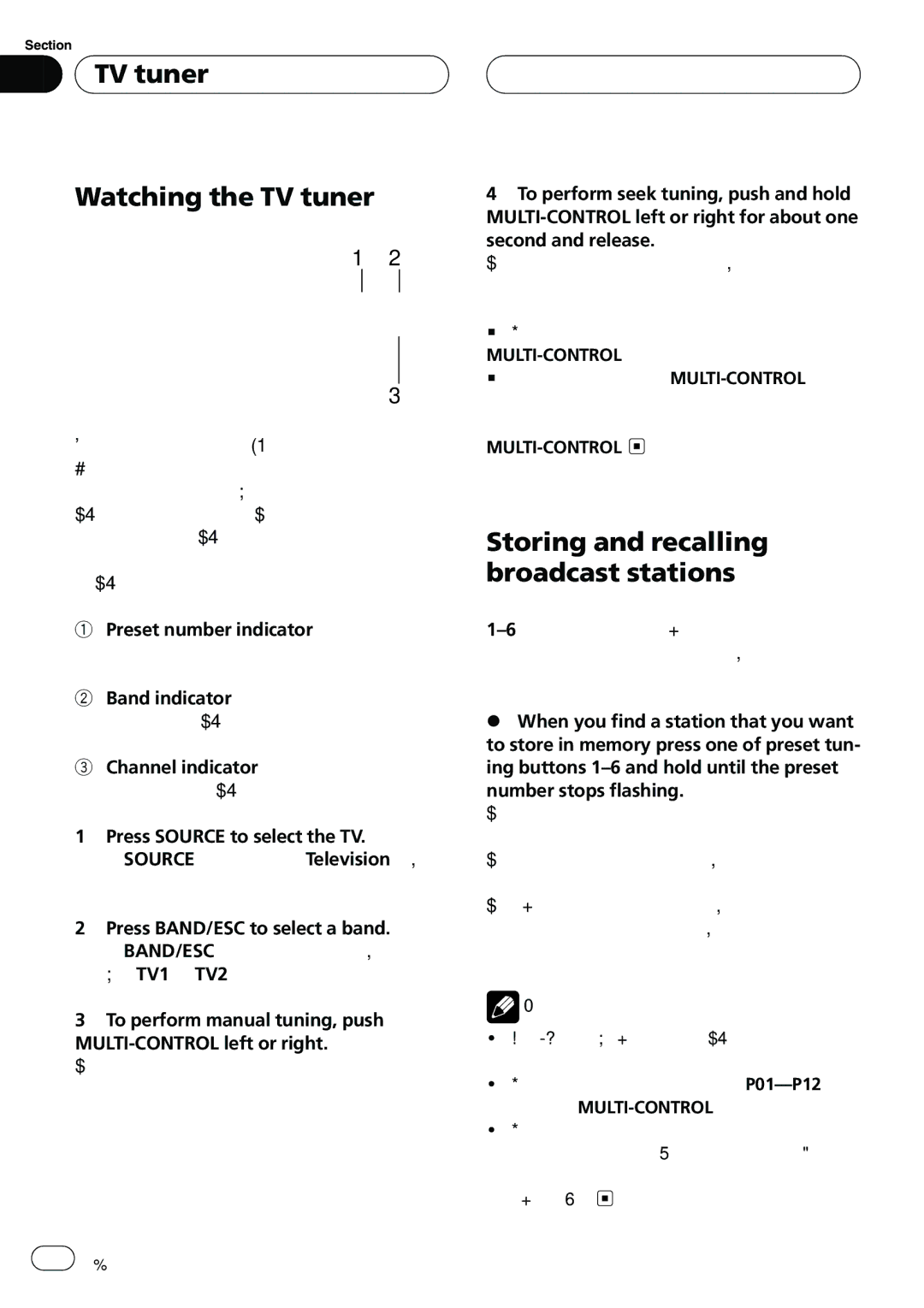 Pioneer DEH-P8600MP operation manual 