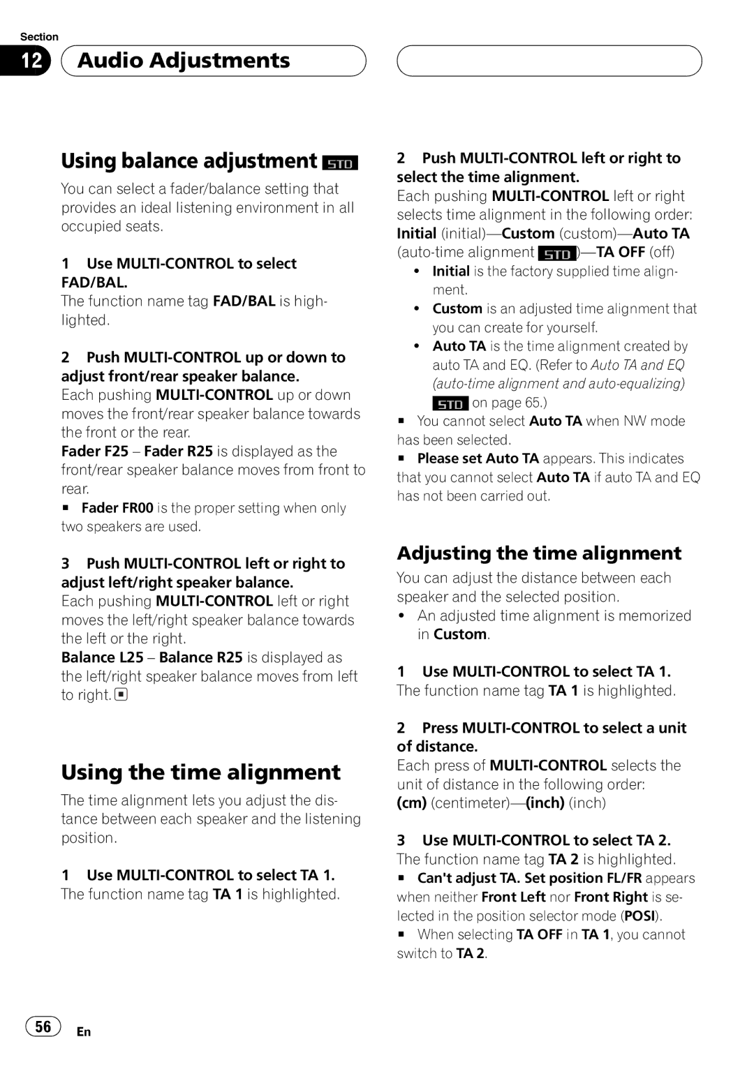 Pioneer DEH-P8600MP operation manual 