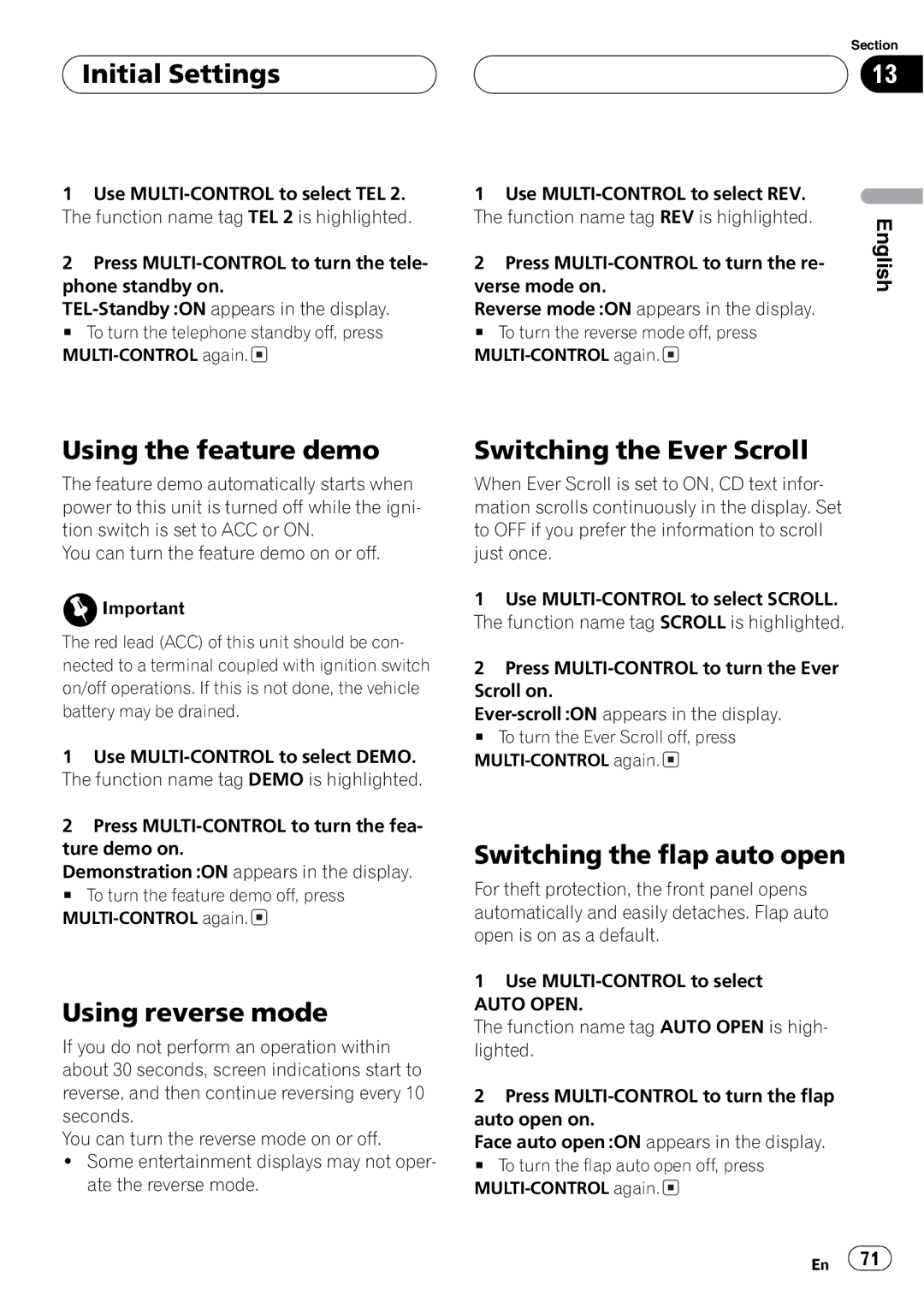 Pioneer DEH-P8600MP operation manual 