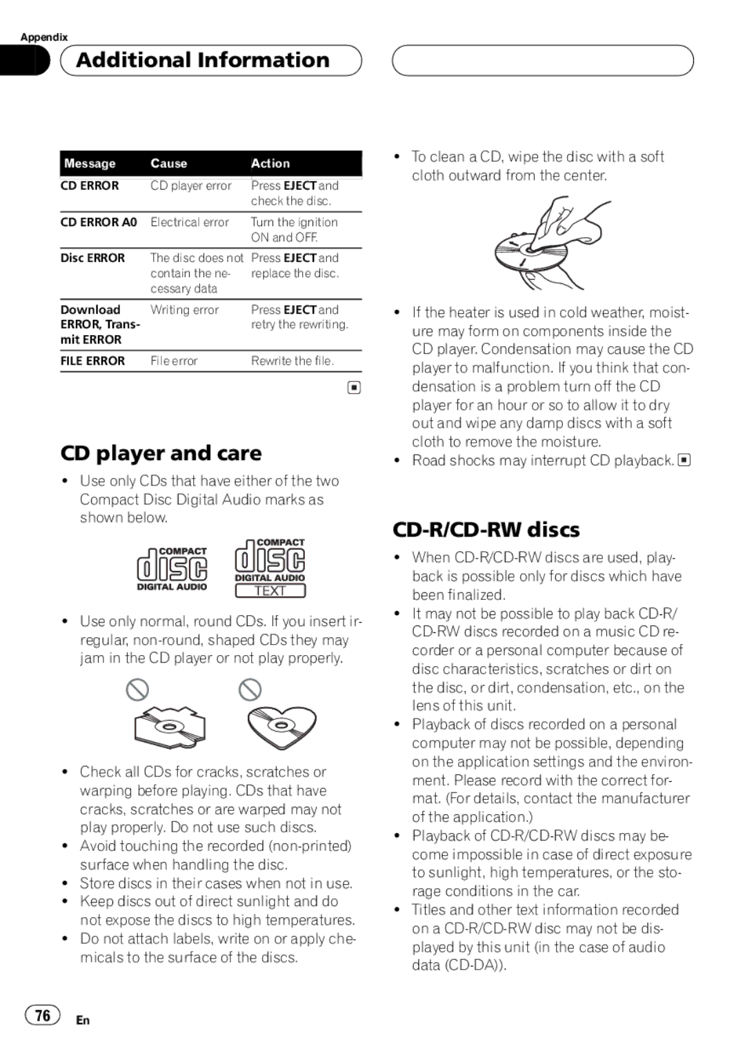 Pioneer DEH-P8600MP operation manual 