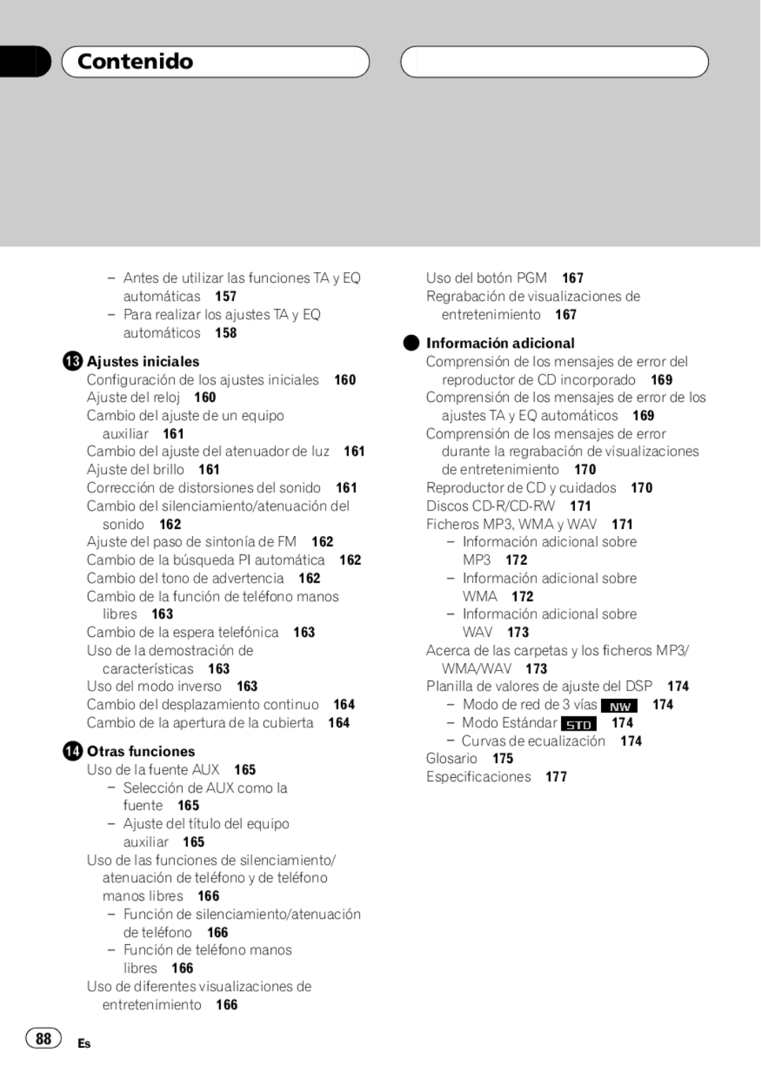 Pioneer DEH-P8600MP operation manual + + 