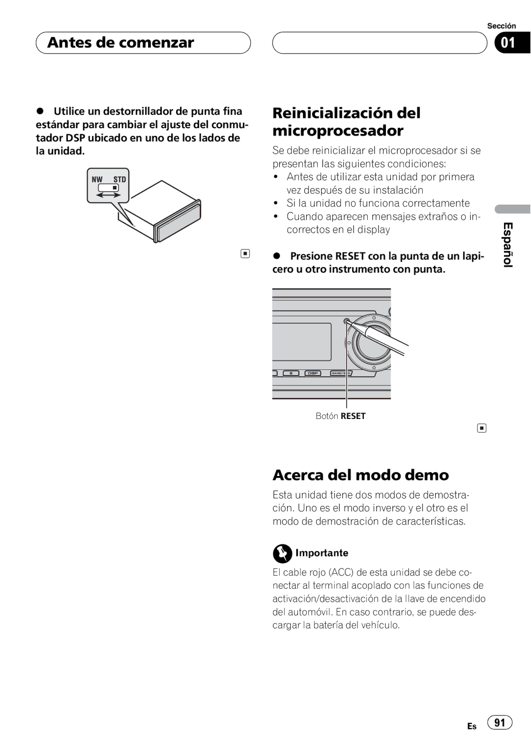 Pioneer DEH-P8600MP operation manual + % 