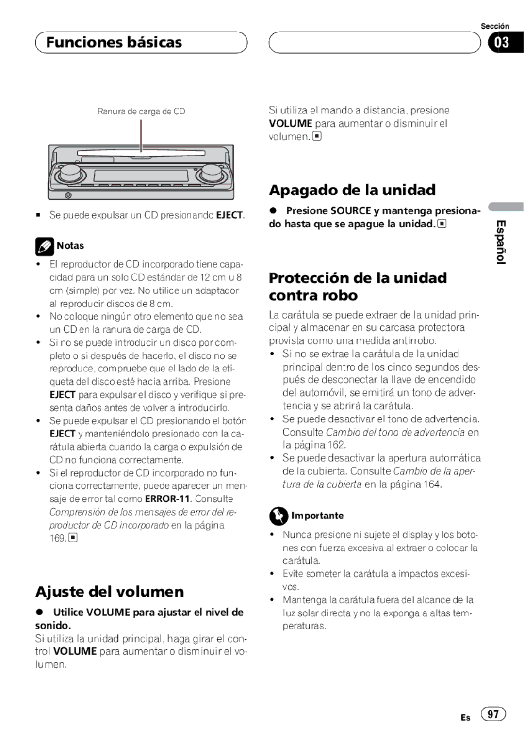 Pioneer DEH-P8600MP operation manual 