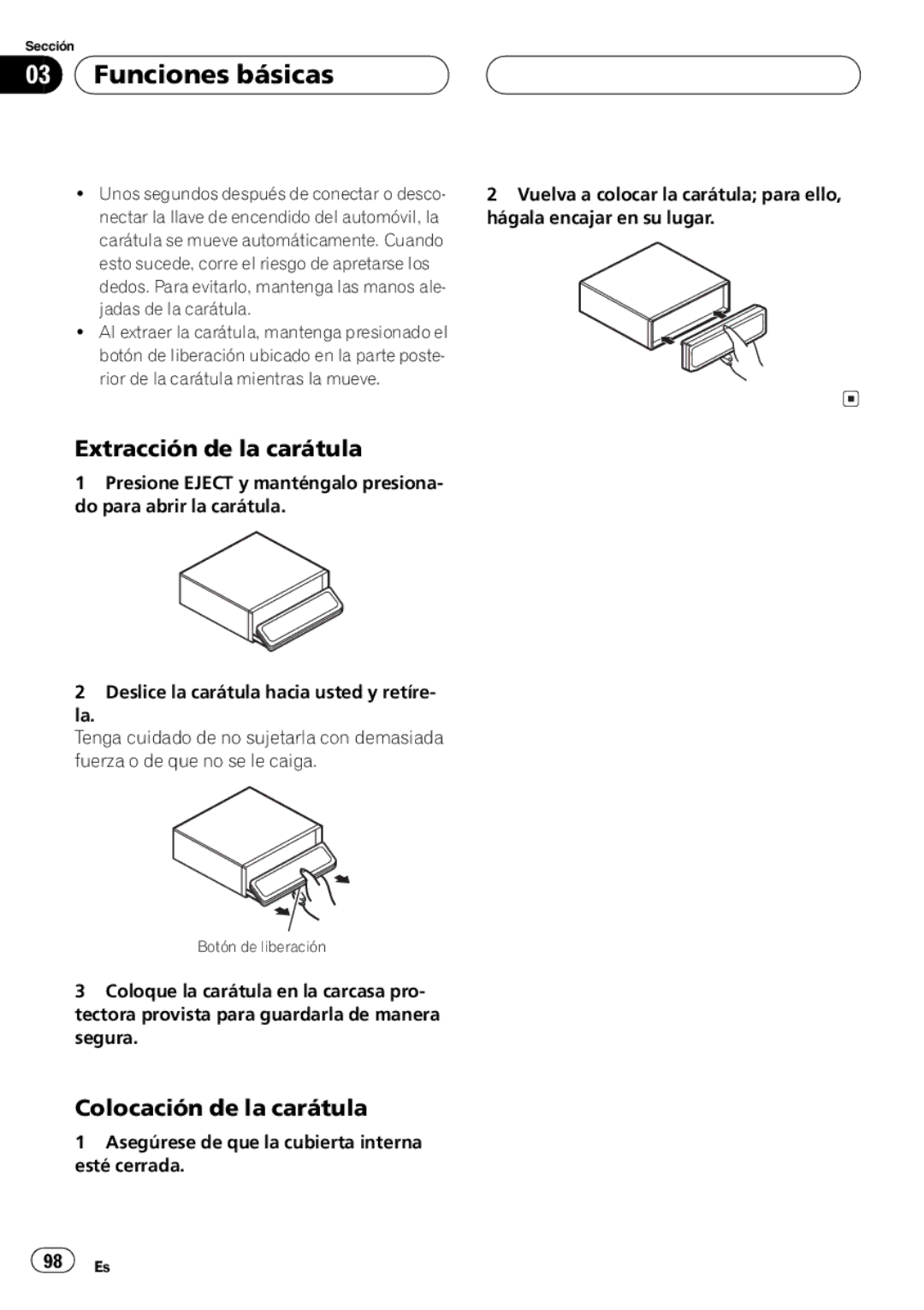 Pioneer DEH-P8600MP operation manual + + 