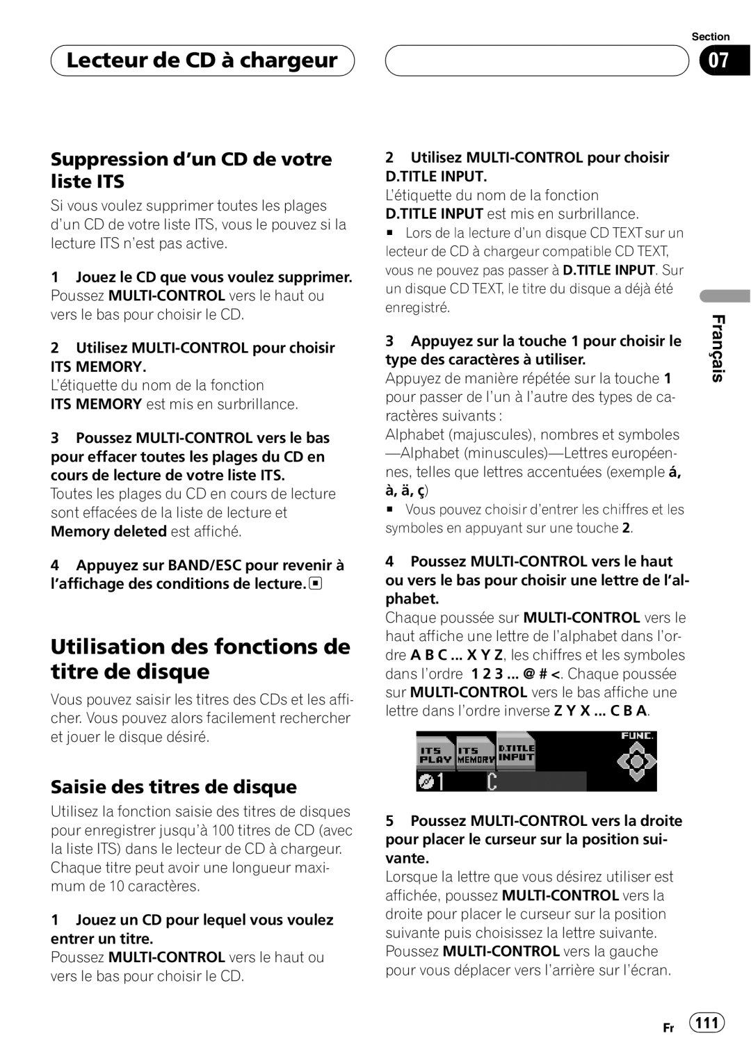 Pioneer DEH-P8600MP operation manual 