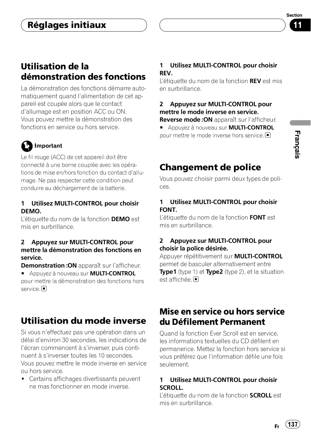 Pioneer DEH-P8600MP operation manual 