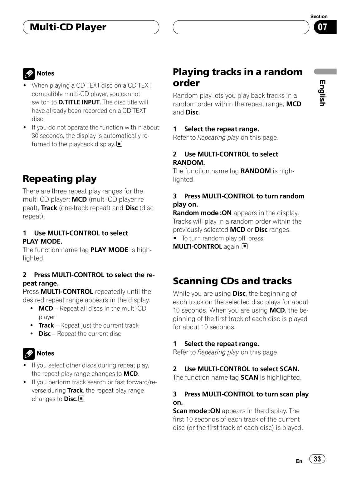 Pioneer DEH-P8600MP operation manual 