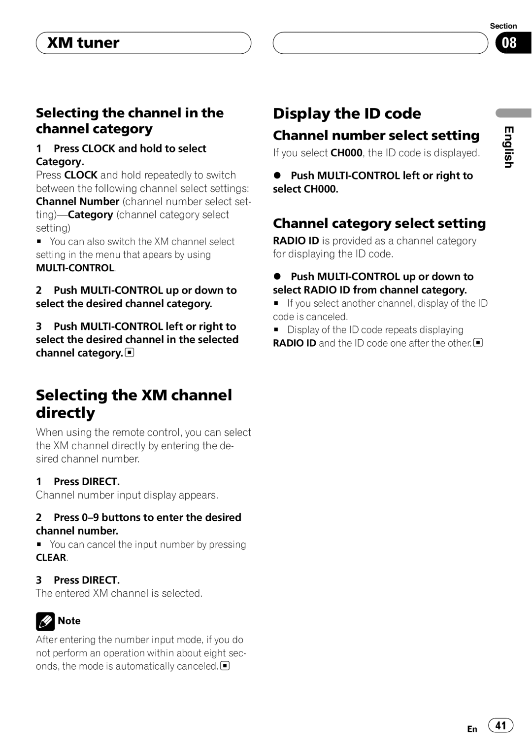 Pioneer DEH-P8600MP operation manual 