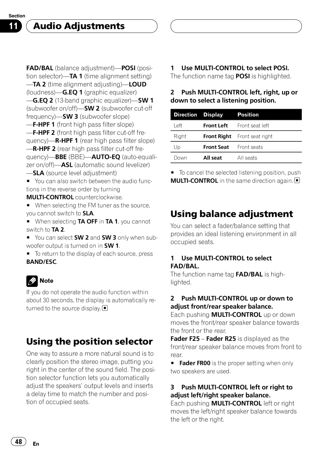 Pioneer DEH-P8600MP operation manual 