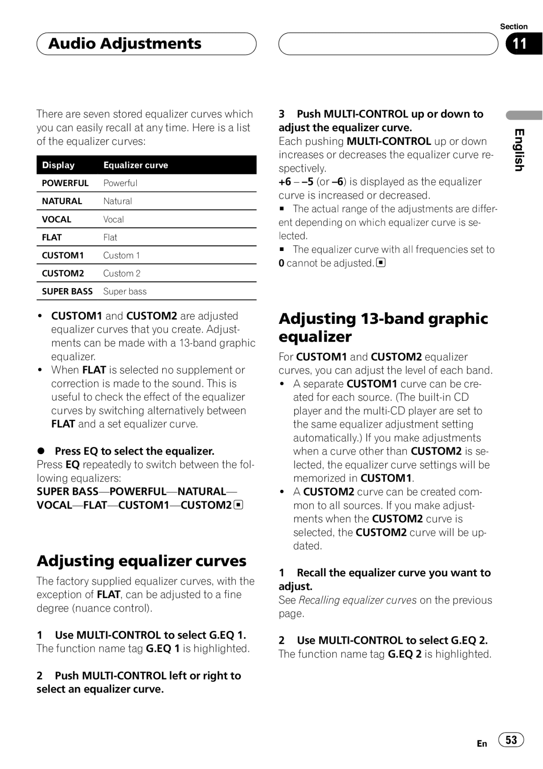 Pioneer DEH-P8600MP operation manual 