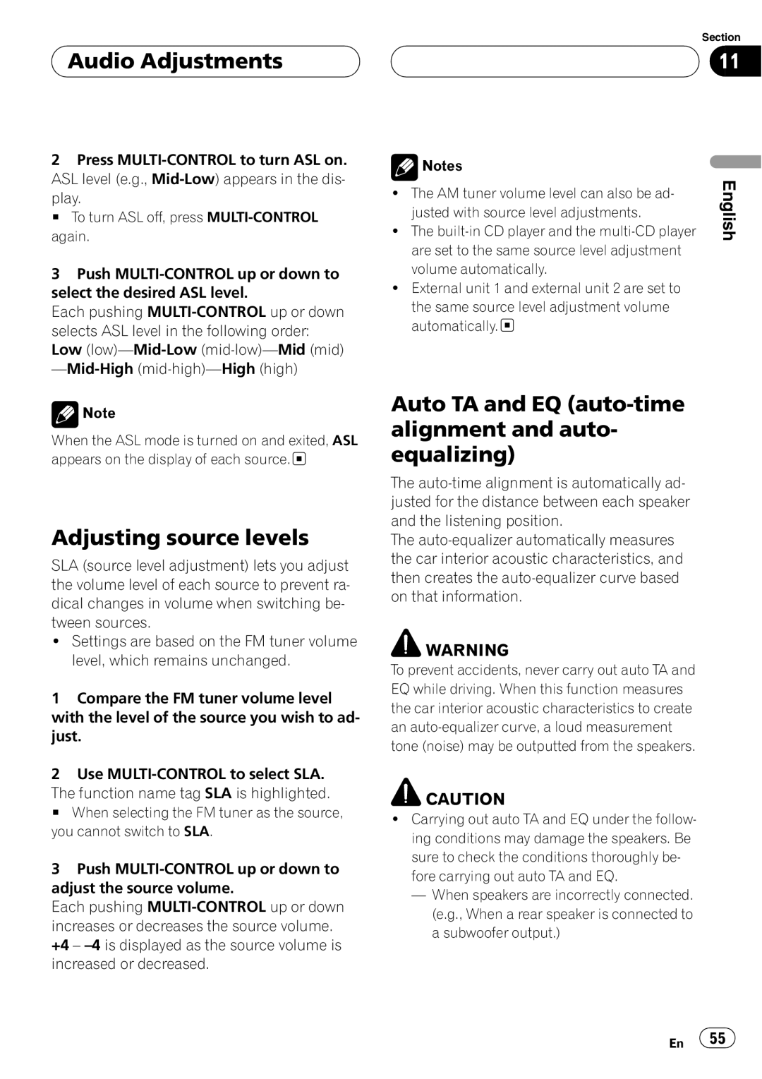 Pioneer DEH-P8600MP operation manual 