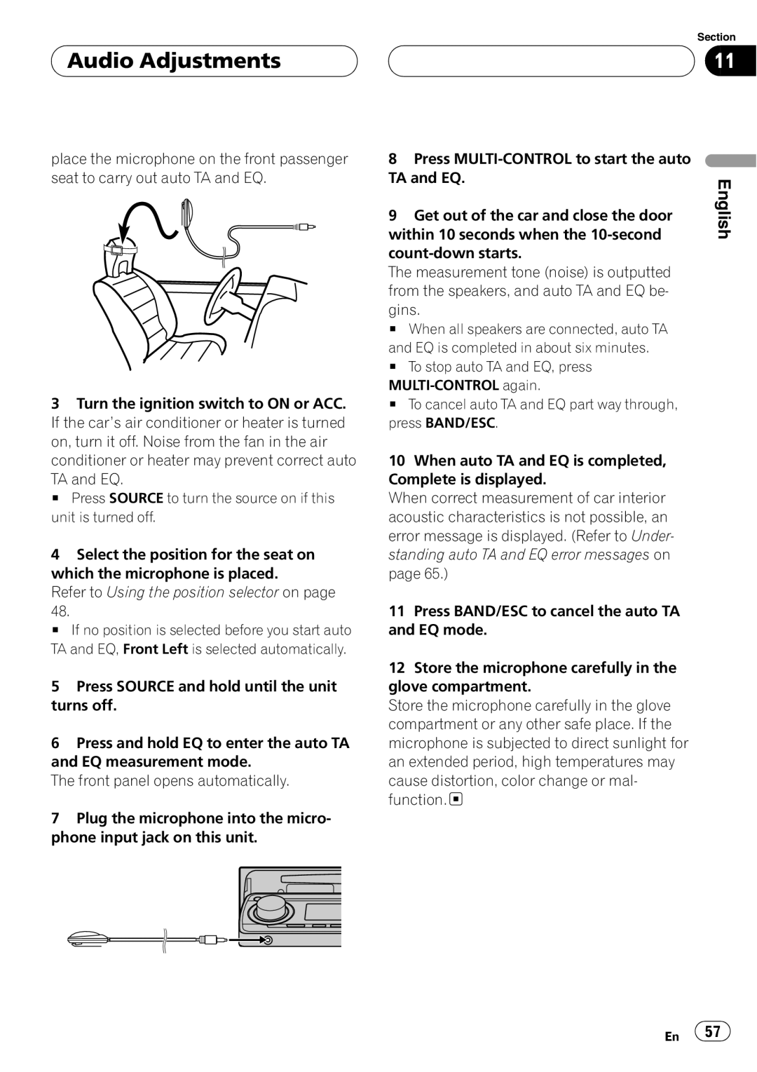 Pioneer DEH-P8600MP operation manual 