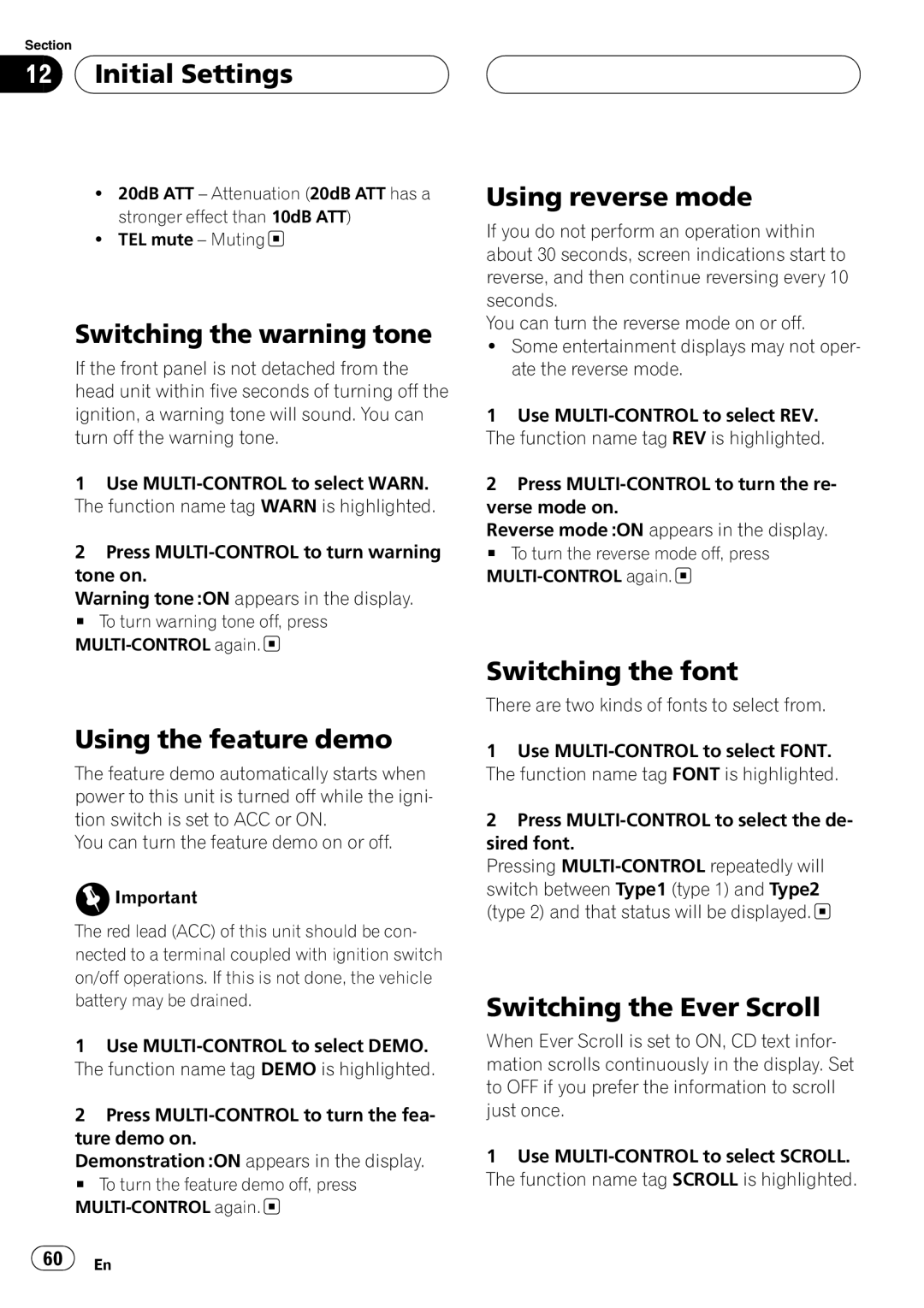 Pioneer DEH-P8600MP operation manual 