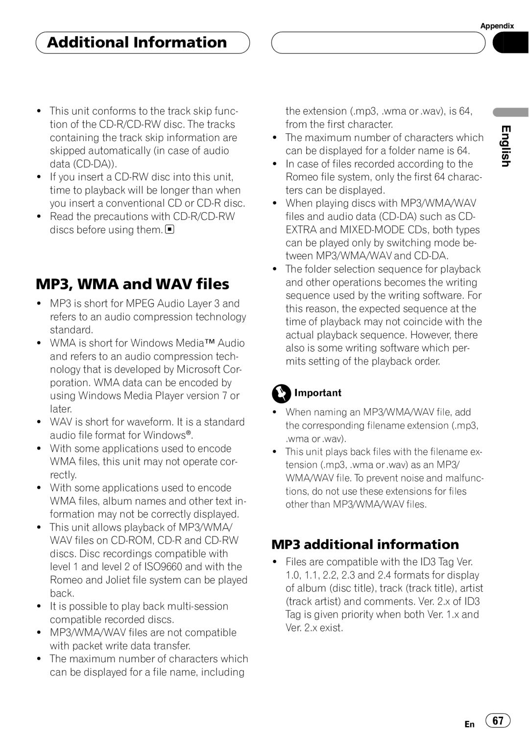 Pioneer DEH-P8600MP operation manual 